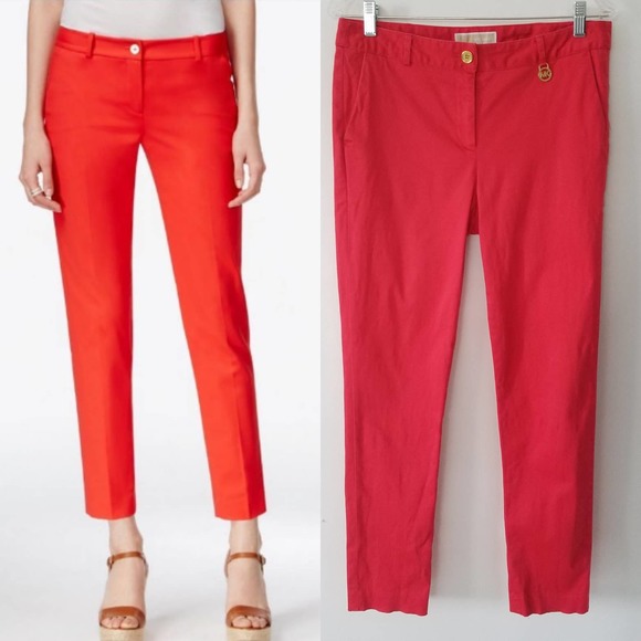 MICHAEL Michael Kors Pants - 2/$20 MICHAEL KORS Straight Leg Red Pants